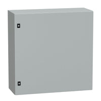 NSYCRN88300 | Spacial CRN Plain Door Without Mount Plate, H800xW800xD300, IP66, IK10, Grey RAL7035 | Square D by Schneider Electric