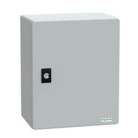 NSYPLM3025G | Wall-mounting enclosure polyester monobloc IP66 H308xW255xD160mm | Square D by Schneider Electric