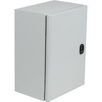 NSYS3DC5520 | Wall mounted steel enclosure, Spacial S3DC, plain door, without plain chasis, 500x500x200mm, IP66, IK10 | Square D by Schneider Electric