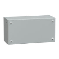 NSYSBM153012 | Metal Industrial Box Plain Door H150xW300xD120 IP66 IK10 RAL 7035 | Square D by Schneider Electric