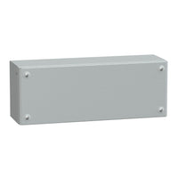 NSYSBM154012 | Metal Industrial Box Plain Door H150xW400xD120 IP66 IK10 RAL 7035 | Square D by Schneider Electric