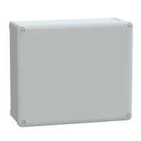 NSYTBP342912 | Thalassa Multi-purpose Industrial Box, 341mm H x 291mm W x 128mm D, Wall Mount, Grey, IP66 | Square D by Schneider Electric