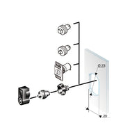 NSYTT6CRN | Triangular Lock Insert, 6.5mm, for Spacial CRN and Thalassa PLM Enclosures | Square D by Schneider Electric