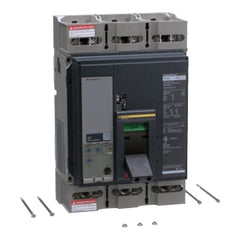 Square D PGL36060CU31A Circuit breaker, PowerPacT P, 600A, 3 pole, 600VAC, 18kA, lugs, Micrologic 3.0, 100%  | Blackhawk Supply