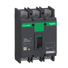 Square D QDL32100 PowerPact Q Molded case circuit breaker, 3-pole, 25 kA, 240 V, 100 A  | Blackhawk Supply