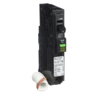 QO115AFI | QO Miniature Circuit Breaker, 15A, 1-Pole, 120V, 10kA, Plug-in Mount | Square D by Schneider Electric
