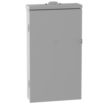 Square D QO120M200PRB Load center, QO, 1 phase, 20 spaces, 30 circuits, 200A convertible main breaker, PoN, NEMA3R, UL  | Blackhawk Supply