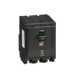 Square D QO345 Miniature circuit breaker, QO, 45A, 3 pole, 120/240 VAC, 10 kA, plug in mount  | Blackhawk Supply