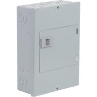 QO612L100DSCU | Load center, QO, 1 phase, 6 spaces, 12 circuits, 100A fixed main lugs, NEMA1, door surface cover, Cu bus, UL | Square D by Schneider Electric