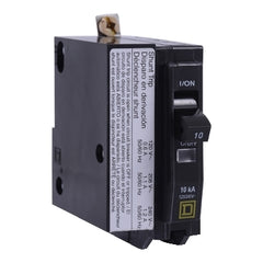 Square D QOB1101021 Miniature circuit-breaker QO, 10 A, 1P, 120/240 V, 10 kA, Bolt on, Shunt Trip  | Blackhawk Supply
