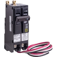 QOB220PL | QO - Miniature Circuit Breakers , 20A, 2 pole, 120/240 VAC, 10 kA, Powerlink, bolt on mount | Square D by Schneider Electric