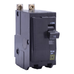 Square D QOB225H Mini circuit breaker, QO, 25A, 2 pole, 240VAC, 10kA, bolt on mount  | Blackhawk Supply