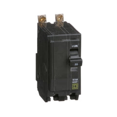 Square D QOB235 Mini circuit breaker, QO, 35A, 2 pole, 120/240VAC, 10kA, bolt on mount  | Blackhawk Supply