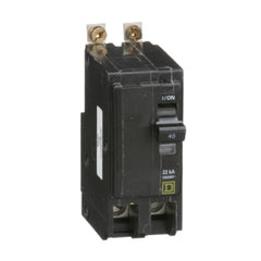 Square D QOB240VH Mini circuit breaker, QO, 40A, 2 pole, 240VAC, 22kA, bolt on mount  | Blackhawk Supply