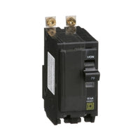 QOB270 | Mini circuit breaker, QO, 70A, 2 pole, 120/240 VAC, 10 kA, bolt on mount | Square D by Schneider Electric
