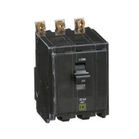 QOB330VH | Mini circuit breaker, QO, 30A, 3 pole, 120/240VAC, 22kA, bolt on mount | Square D by Schneider Electric