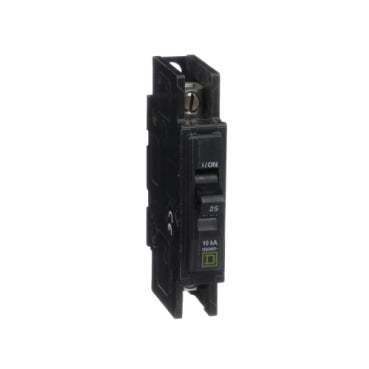 Square D QOU125 MINIATURE CIRCUIT BREAKER 120/240V 25A  | Blackhawk Supply