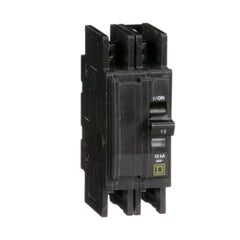 Square D QOU215H5283 QOU Miniature Circuit Breaker, 15A, 2P, 240V, 10kA, Ring Terminal  | Blackhawk Supply