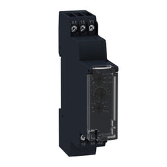 Square D RE17RMMU Zelio Time Delay Relay, 10 Functions, 8A, 24-240V AC 50/60Hz, 24V DC, 1s-100h   | Blackhawk Supply
