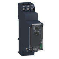 RE22R1AMR | Modular timing relay, Harmony, 8A, 1 CO, 0.05s…300h, power on delay, 24...240V AC DC | Square D by Schneider Electric