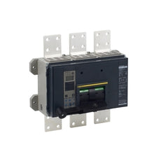 Square D RJF36160U44A Circuit breaker, PowerPacT R, 1600A, 3 pole, 600VAC, 25kA, busbar, Micrologic 6.0A, 80%  | Blackhawk Supply