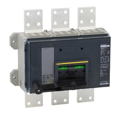 Square D RJF36160CU31A Circuit breaker, PowerPacT R, 1600A, 3 pole, 600VAC, 25kA, busbar, Micrologic 3.0, 100%  | Blackhawk Supply