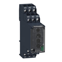 RM22JA31MR | Zelio Current Control Relay, 8A, 24-240V AC/DC, 2 C/O, Screw Terminals | Square D by Schneider Electric
