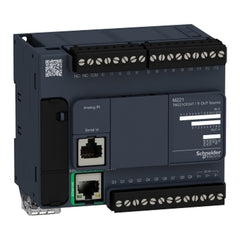 Square D TM221CE24T Logic controller, Modicon M221, 24 IO transistor PNP Ethernet  | Blackhawk Supply