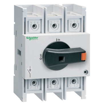 Square D VLS3P125R2 3 Poles Din rail switch 125A with rot bl  | Blackhawk Supply