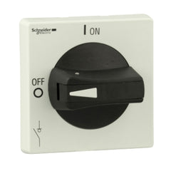 Square D VLSH2H5B Disconnect switch, TeSys VLS, protruding rotary handle, hole mounting, 65x65mm, black handle, 5mm shaft  | Blackhawk Supply