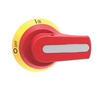 VLSH3S7NRD | Disconnect switch, TeSys VLS, pistol grip handle, 70 mm diameter, screw mounting, red handle, 7 mm shaft, defeatable | Square D by Schneider Electric