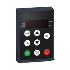 Square D VW3A1006 Remote Display Terminal for Altivar 12 Variable Speed Drive, IP54  | Blackhawk Supply