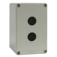 XAPG29502 | Harmony Die-cast empty control station - XAP-G - 22 mm-80x130mm front plate-undrilled | Square D by Schneider Electric