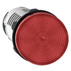 Square D XB7EV04MP Monolithic pilot light, Harmony XB7, plastic, red, 22mm, integral LED, 230…240V AC Pack of 10 | Blackhawk Supply