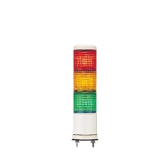 Square D XVC6B35SK Harmony XVC, Monolithic precabled tower light, plastic, red orange green, Ø60, base mounting, steady or flashing, buzzer, IP54, 24 V AC/DC  | Blackhawk Supply