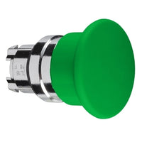 ZB4BC3 | Head for non illuminated pushbutton, Harmony XB4, mushroom 40mm, metal, green, 22mm, spring return | Square D by Schneider Electric
