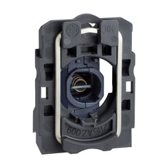 Square D ZB5AV6 Light block with body fixing collar, Harmony XB5, plastic, for BA9s bulb, lt 250V  | Blackhawk Supply