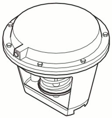 Schneider Electric MK-6821 Act: Pneu, Prop, 8-13 PSIG, SR, Air NPT, Linear, N1  | Blackhawk Supply
