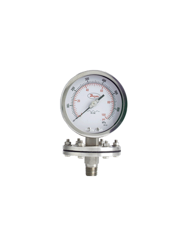 Dwyer SGO-F0424N Stainless steel Schaeffer gage | 0-60 psi (0-400 kPa).  | Blackhawk Supply