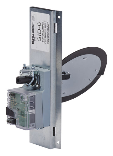 EWC Controls 7 SID 7 Inch Slip In Retrofit Damper  | Blackhawk Supply