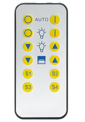 Siemens 5WG12557AB11 IR remote, Optisens, on/off/dim/scene  | Blackhawk Supply