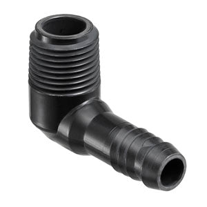 Spears 1413-099 3/4X3/8 PP 90 ELL MPTXSPIRAL BARB INSERT  | Blackhawk Supply