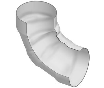 Spears 280-100812 6 PVC 90 ELL SOC LOW HEAD PIP  | Blackhawk Supply
