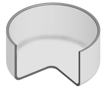 Spears 280-107541 8 PVC CAP PIP SOC LOW HEAD PIP (MOLDED)  | Blackhawk Supply
