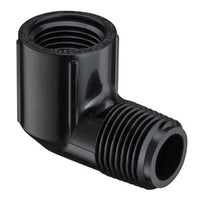 412-005B | 1/2 PVC BLACK 90 STREET ELBOW MPTXFPT | (PG:011) Spears