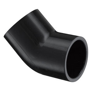 Spears 417-015B 1-1/2 PVC 45 ELL SOC SCH40 BLACK  | Blackhawk Supply