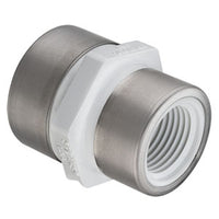 430-101SR | 3/4X1/2 PVC REDUCING COUPLING REINFORCED FEMALE THREAD SCH40 | (PG:046) Spears