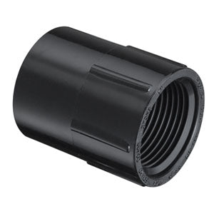 Spears 435-007B 3/4 PVC FEMALE ADAPTER SOCXFPT SCH40 BLACK  | Blackhawk Supply