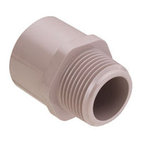 436-025UV | 2-1/2 PVC ULTRA VIOLET RESISTANT MALE ADAPTER MPTXSOC SCH40 | (PG:042) Spears