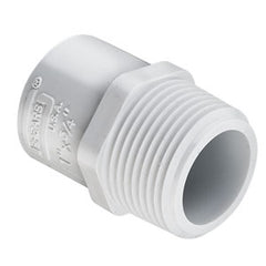 Spears 436-168 1-1/4X1 PVC REDUCING MALE ADAPTER MPTXSOC SCH40  | Blackhawk Supply